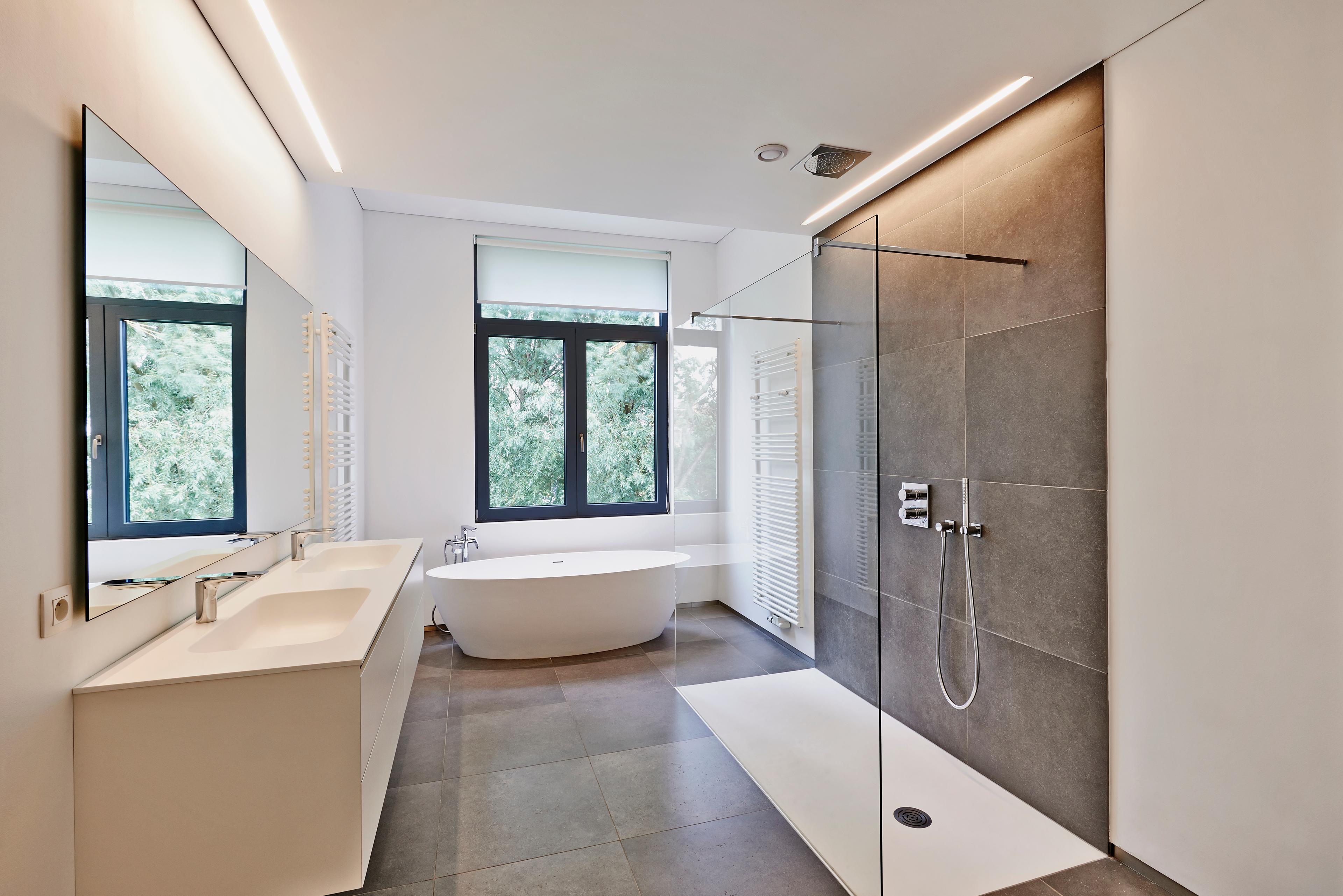 Modernisiertes Badezimmer im Rhein-Main-Gebiet